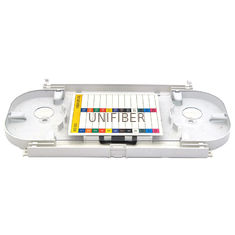 12/24 Core Fiber Optic Patch Panel Plastic ABS Optical Splicing Cassette Module