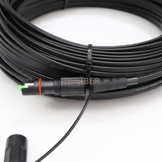 FTTH Outdoor Flat Drop Cable Patch Cord IP68 OptiTap To SC Pre-Connectorized