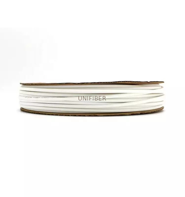 Pre Terminated Wall Outlet SC/APC 4FO White Drop Cable G657A2