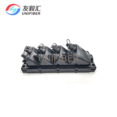 Outdoor Waterproof Fiber Optic Termination Box With Feed Cable 100M 150M 200M