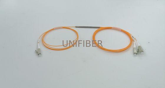 OM3 Multimode 1х2 Fiber Coupler 850nm LC/UPC 50/50