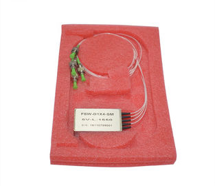 5V Latching Control 1x4 1x8 Mechanical Fiber Optic Switch