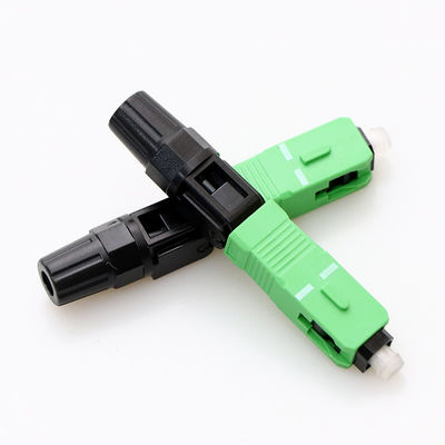 SC UPC SC APC FTTH Quick Assembly Connector 0.25dB Insertion Loss