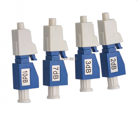 1dB 30dB Fiber optic attenuator Single mode LC UPC Male Female