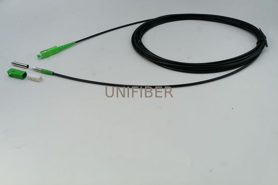 FTTH MTC SC APC Pré-conectado Fast Shield Pullable/Pushable Fiber Patch Cable